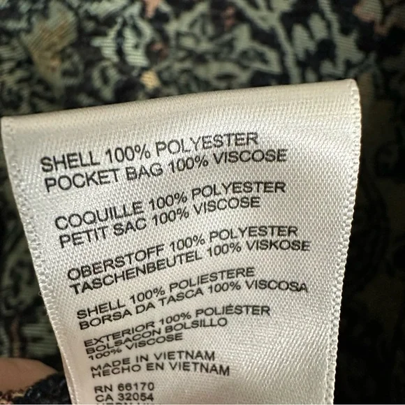 Free People We The Free Tapestry Fog Jacquard Shirt Jacket XS Boho Oversized - Picture 11 of 12